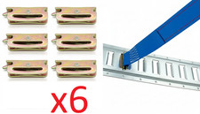 x6 Schienenanker für Zurrgurt