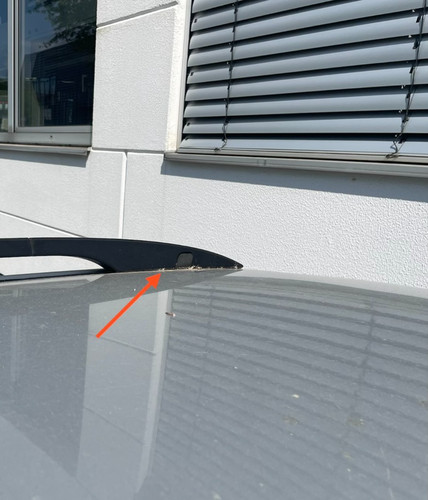 Abdeckung bmw e46 dachreling - abdeckung,